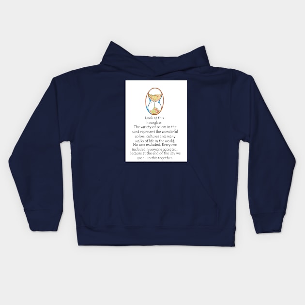 hourglass Kids Hoodie by Little but Mighty